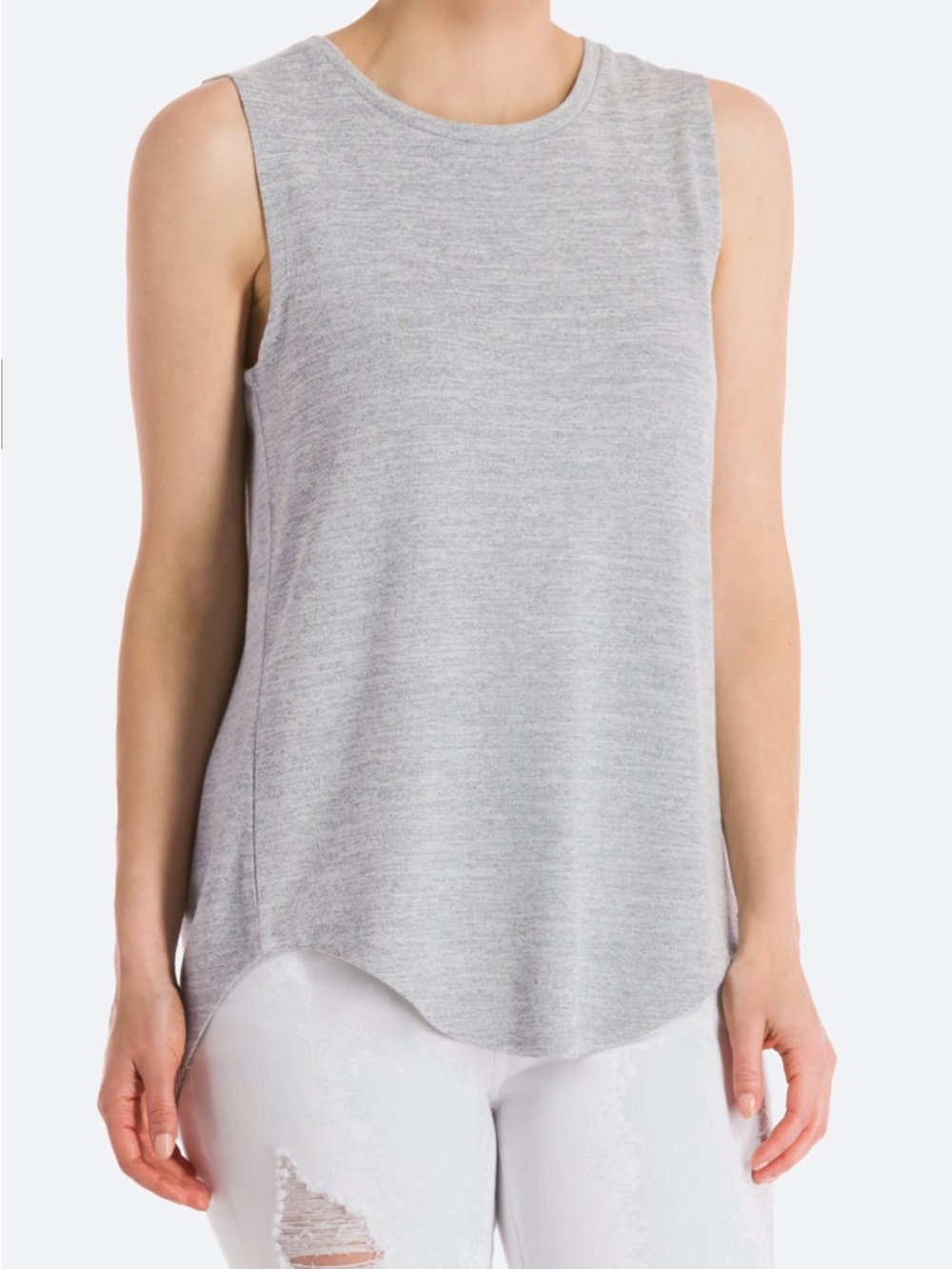 RD Style Novalli Split Back Knit Top, Medium